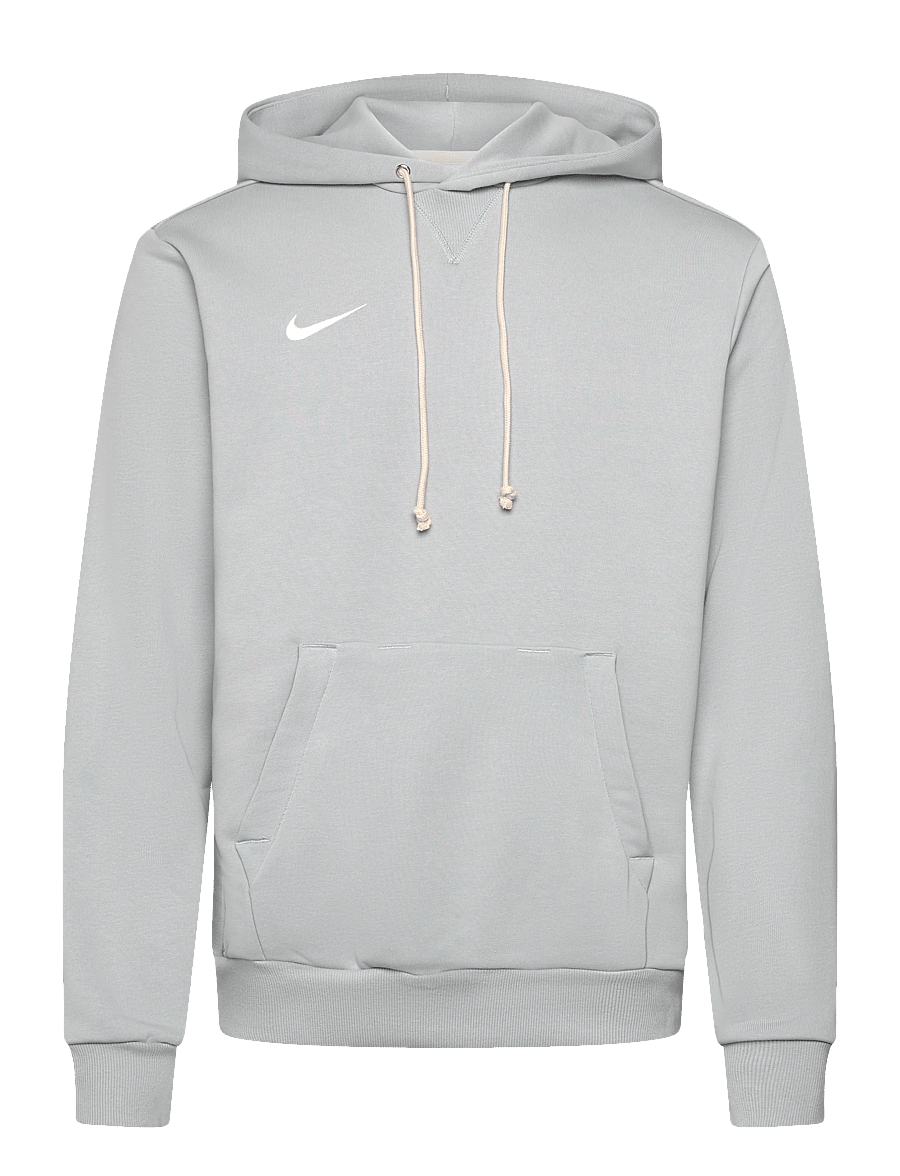 Nike - Nike DRI-FIT Hoodie - huvtröjor - wolf grey/white - 0