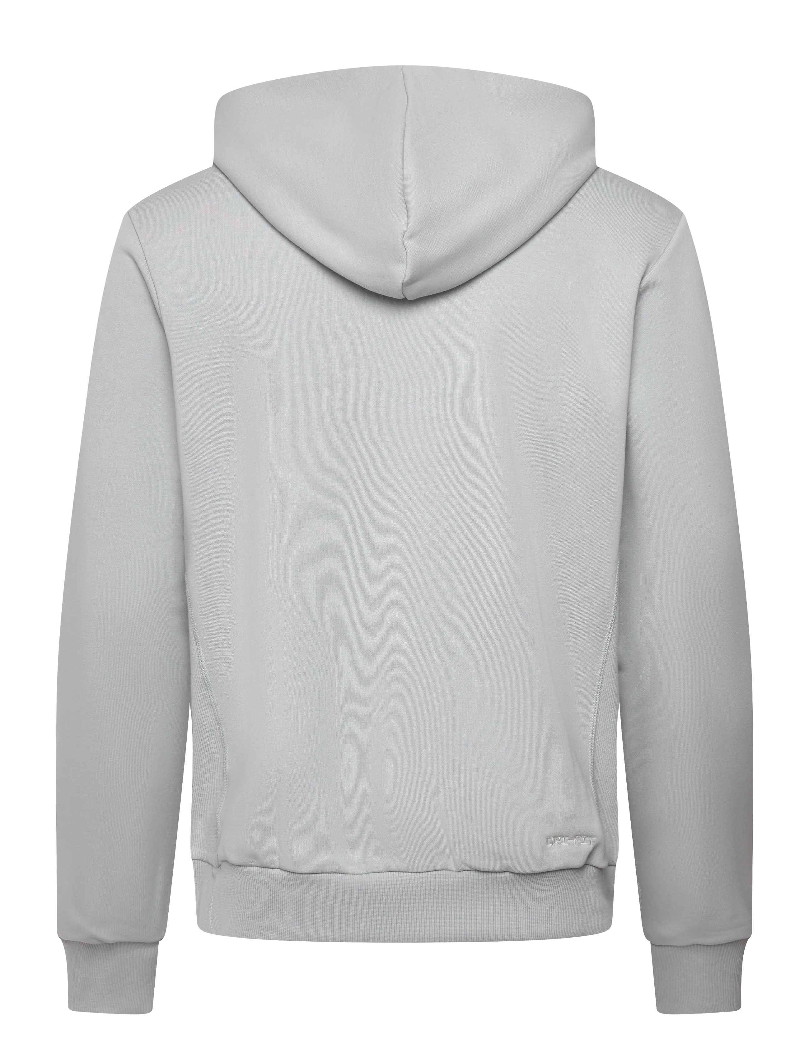Nike - Nike DRI-FIT Hoodie - huvtröjor - wolf grey/white - 1