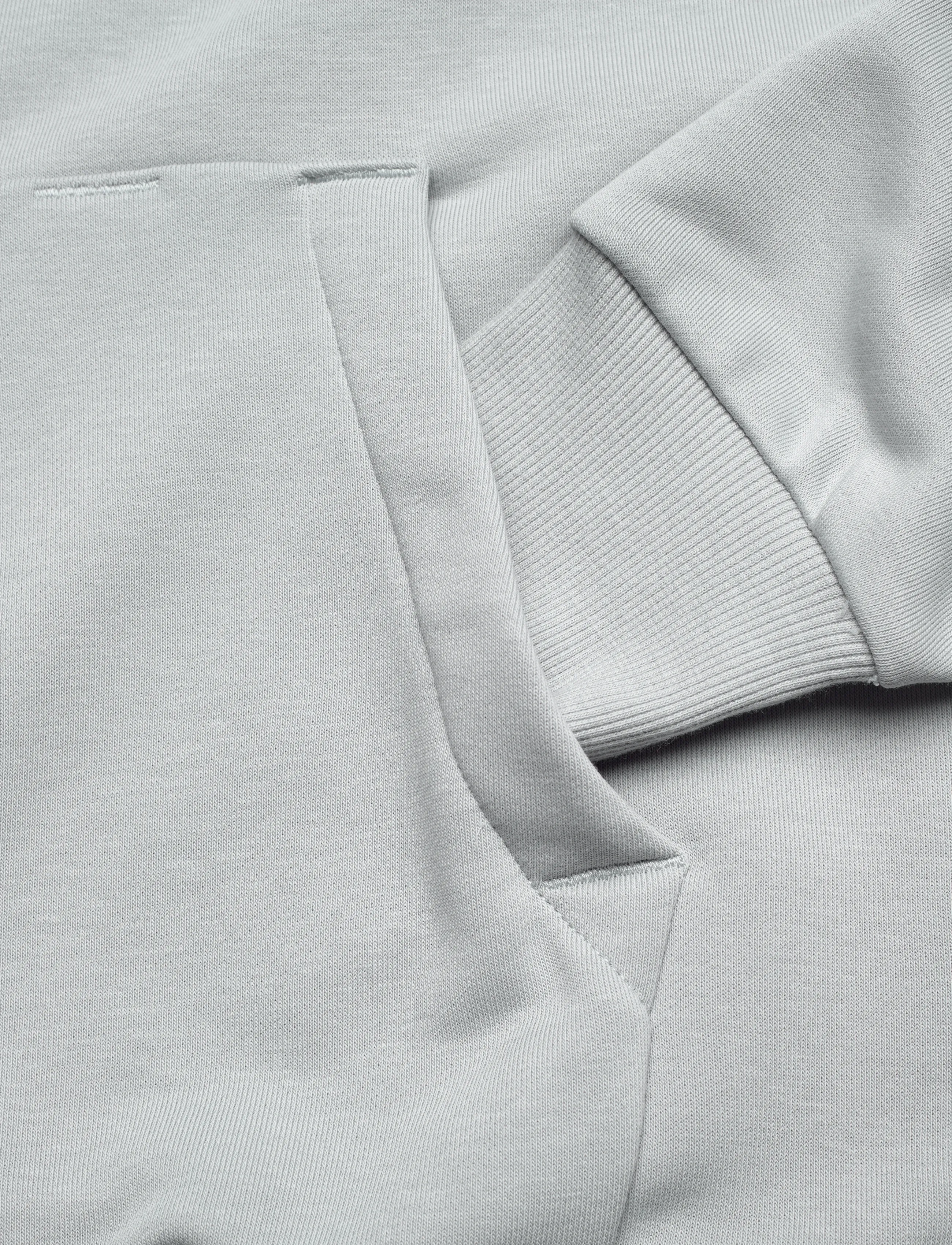 Nike - Nike DRI-FIT Hoodie - huvtröjor - wolf grey/white - 3