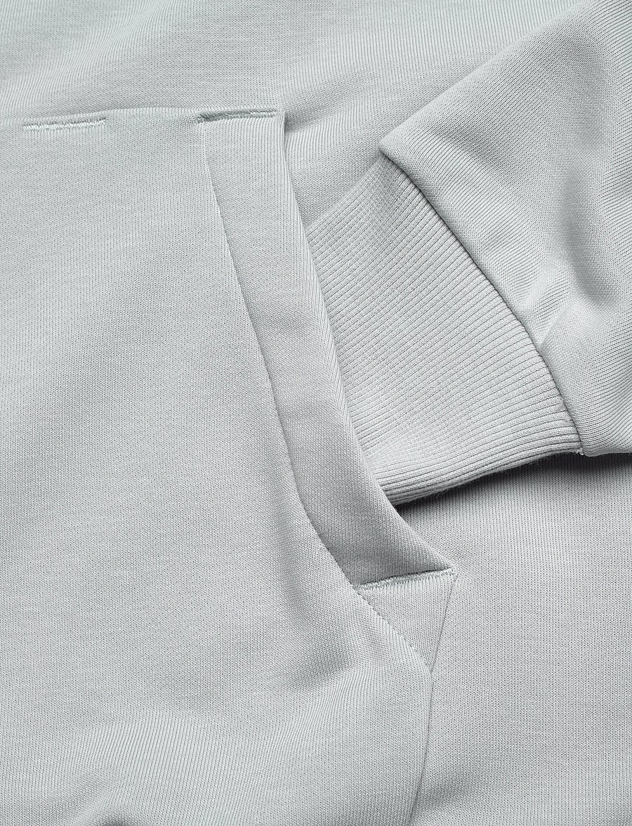 Nike - Nike DRI-FIT Hoodie - huvtröjor - wolf grey/white - 3