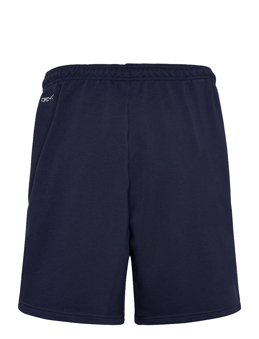 Nike - Nike DRI-FIT Fleece 8in Short - träningsshorts - obsidian/white - 1