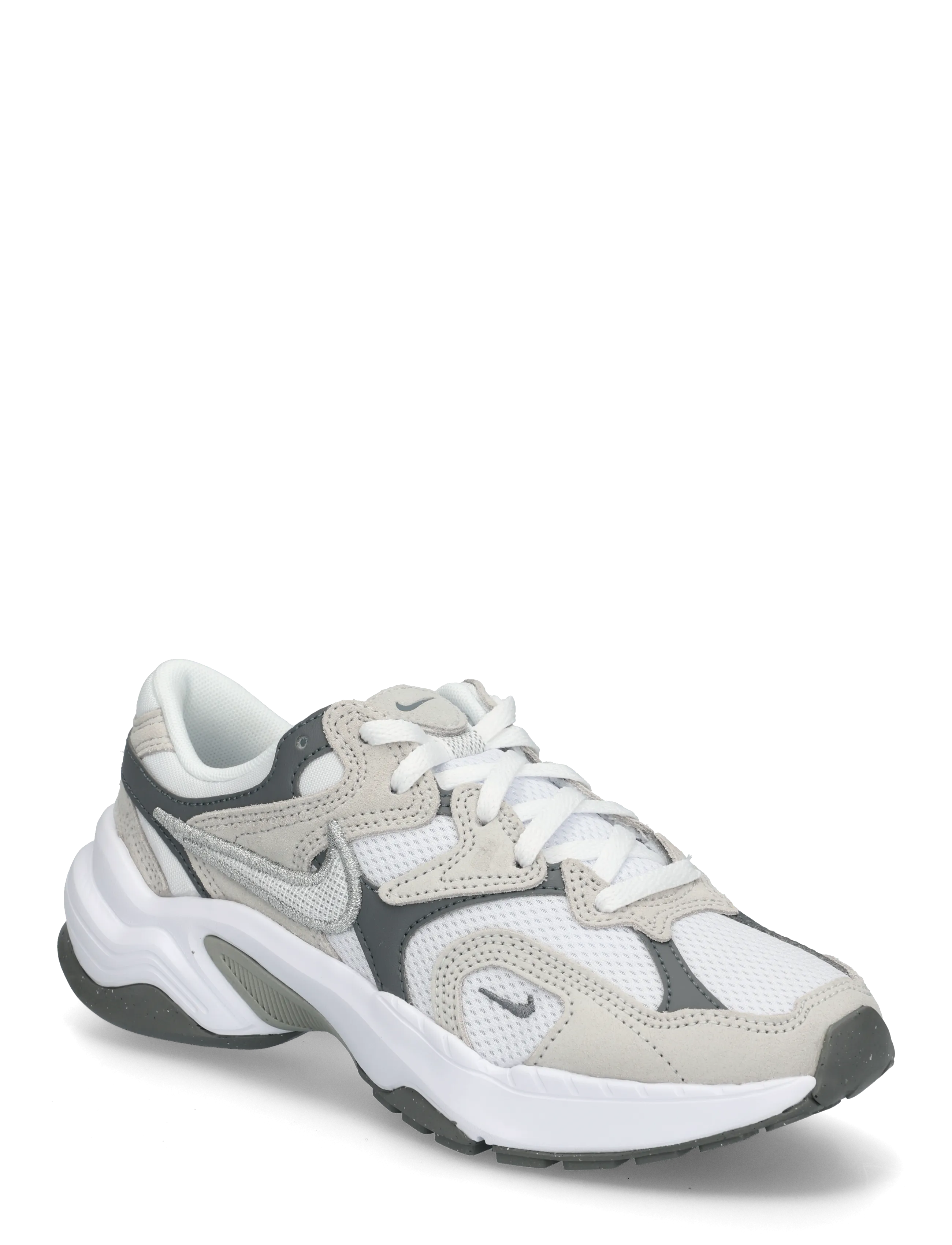 Nike W NIKE AL8 - Sko - WHITE/METALLIC SILVER-SMOKE GR / white