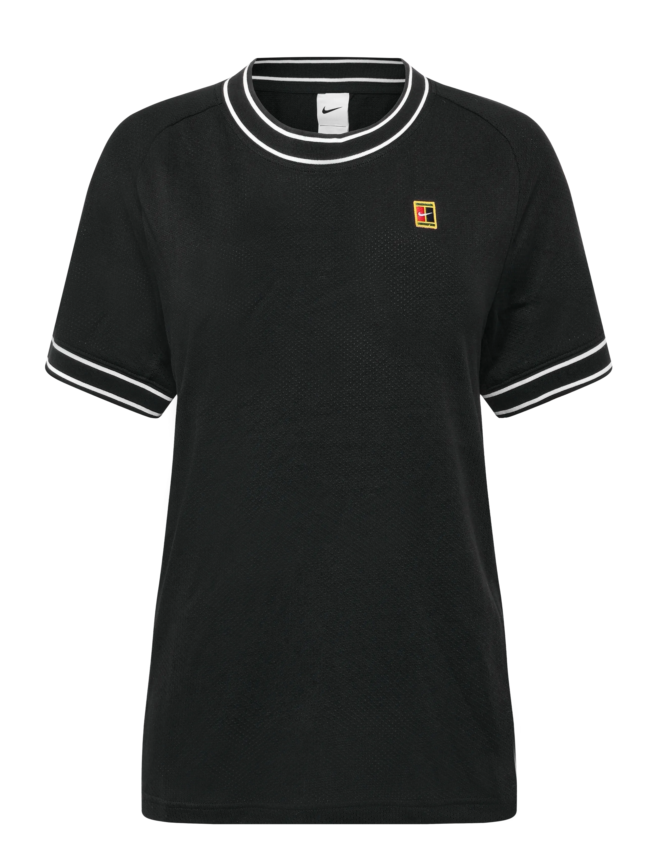 Nike NikeCourt Heritage Tennis Top - Alussärgid - BLACK / black