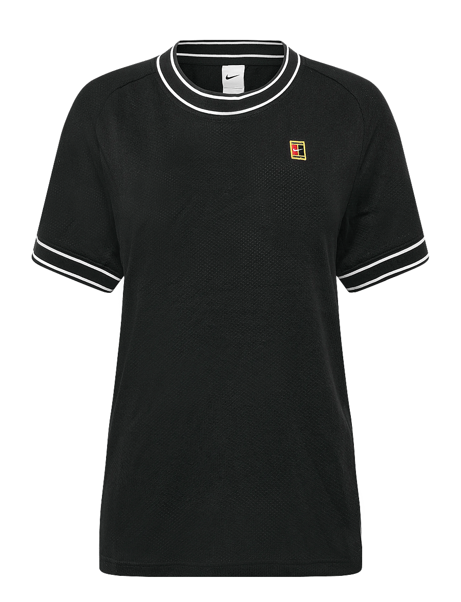 Nike - NikeCourt Heritage Tennis Top - alussärgid ja t-särgid - black - 0