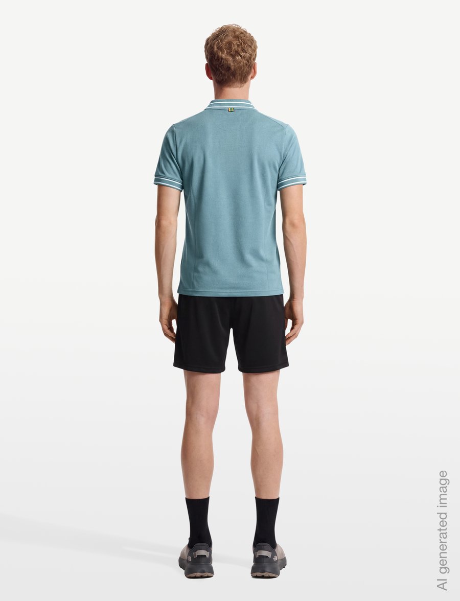 Nike - NikeCourt Heritage Tennis Top - oberteile & t-shirts - smokey blue - 4