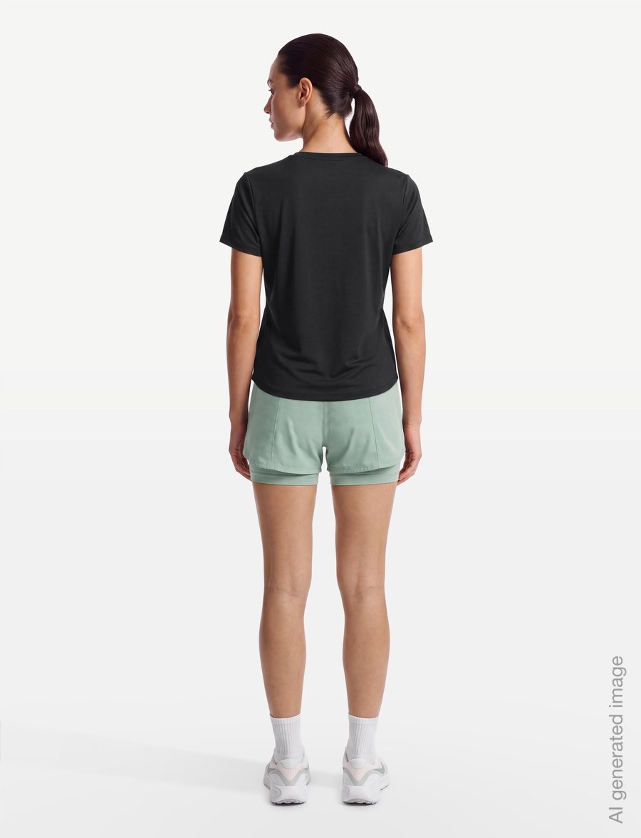 Nike - Nike One Classic Dri-Fit Top - t-särgid - black/white - 4