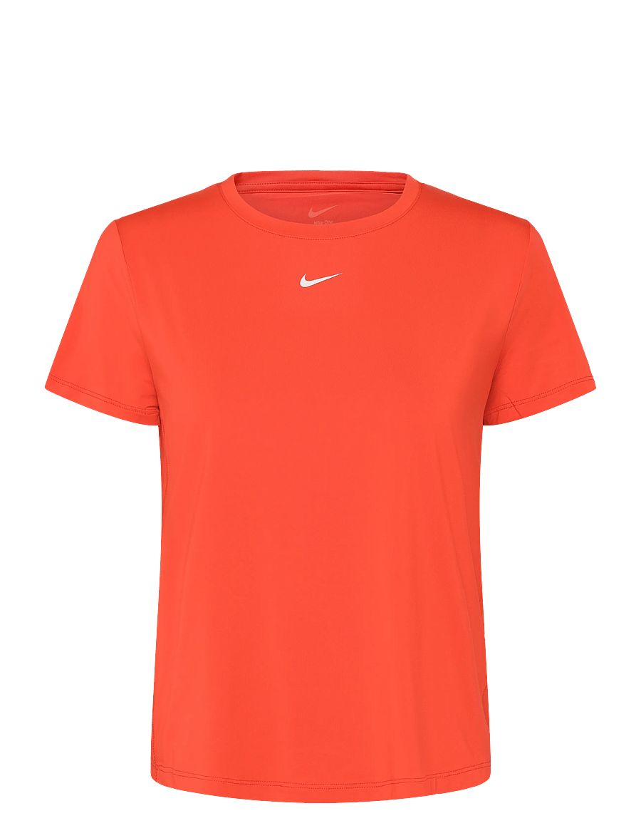 Nike - W NK ONE CLASSIC DF SS TOP - t-shirts - lt crimson/white - 0