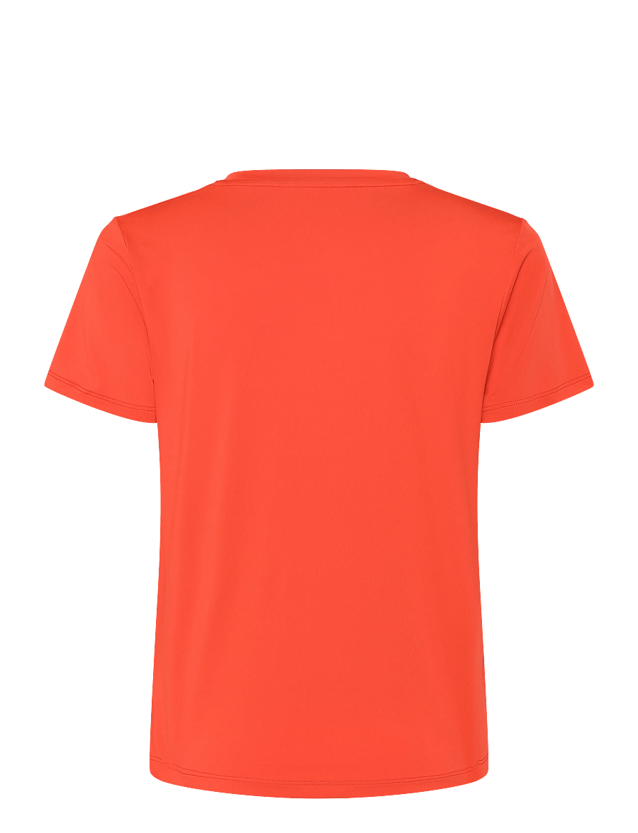 Nike - W NK ONE CLASSIC DF SS TOP - t-shirts - lt crimson/white - 1