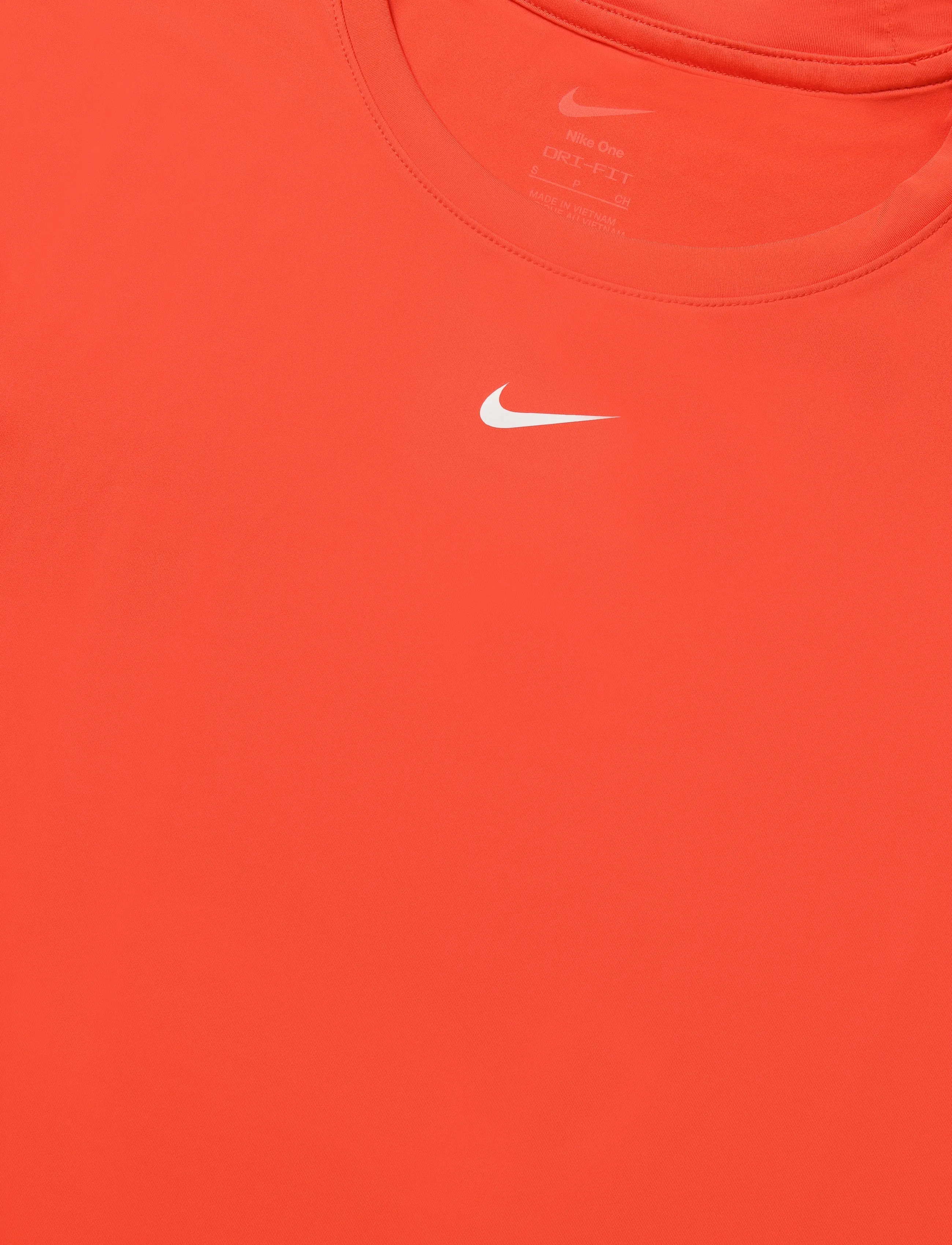 Nike - W NK ONE CLASSIC DF SS TOP - lt crimson/white - 2
