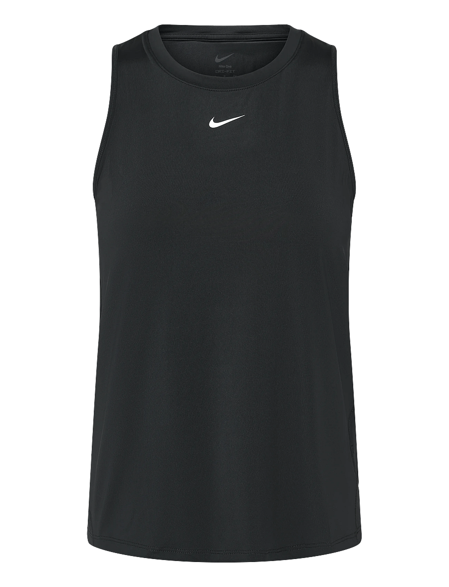 Nike - W NK ONE CLASSIC DF TANK - tank tops - black/white - 0
