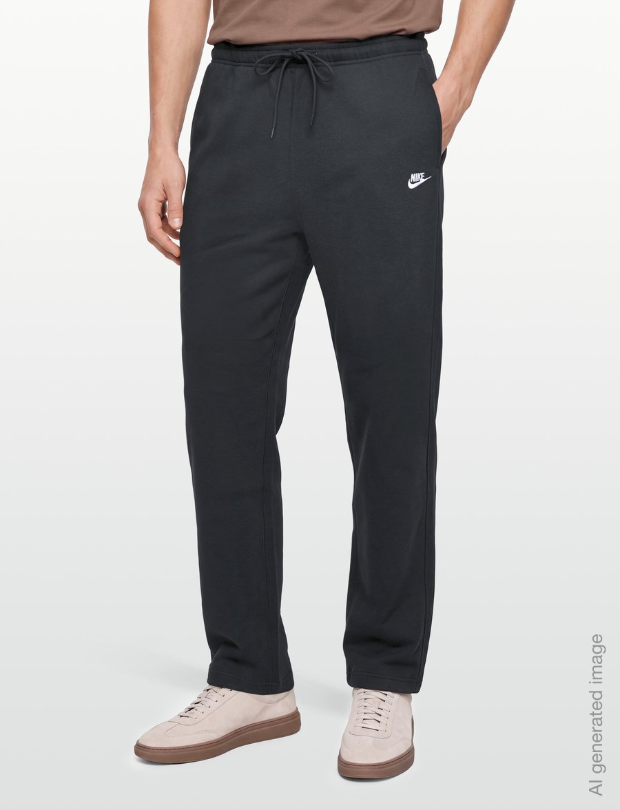 Nike - Nike Club BB Pant - sweatpants - black/black/white - 3