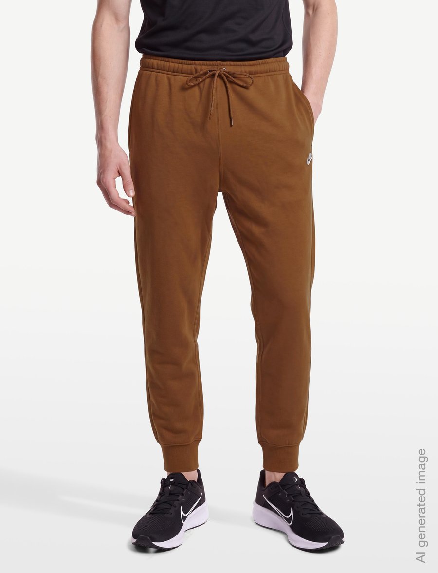 Nike - M NK CLUB BB JOGGER - hosen - ale brown/ale brown/white - 3