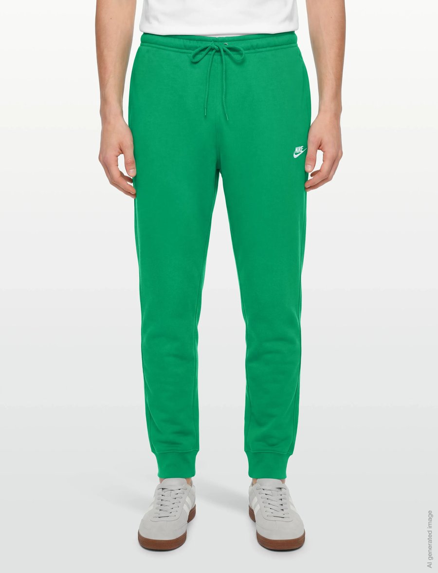 Nike - NIKE CLUB JOGGER - pants - malachite/malachite/white - 5