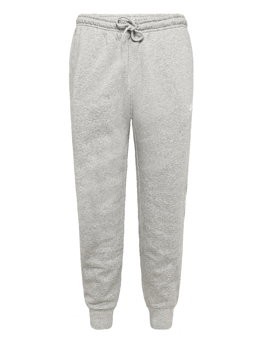 Nike - M NK CLUB BB JOGGER - hosen - dk grey heather/lt smoke grey/ - 0