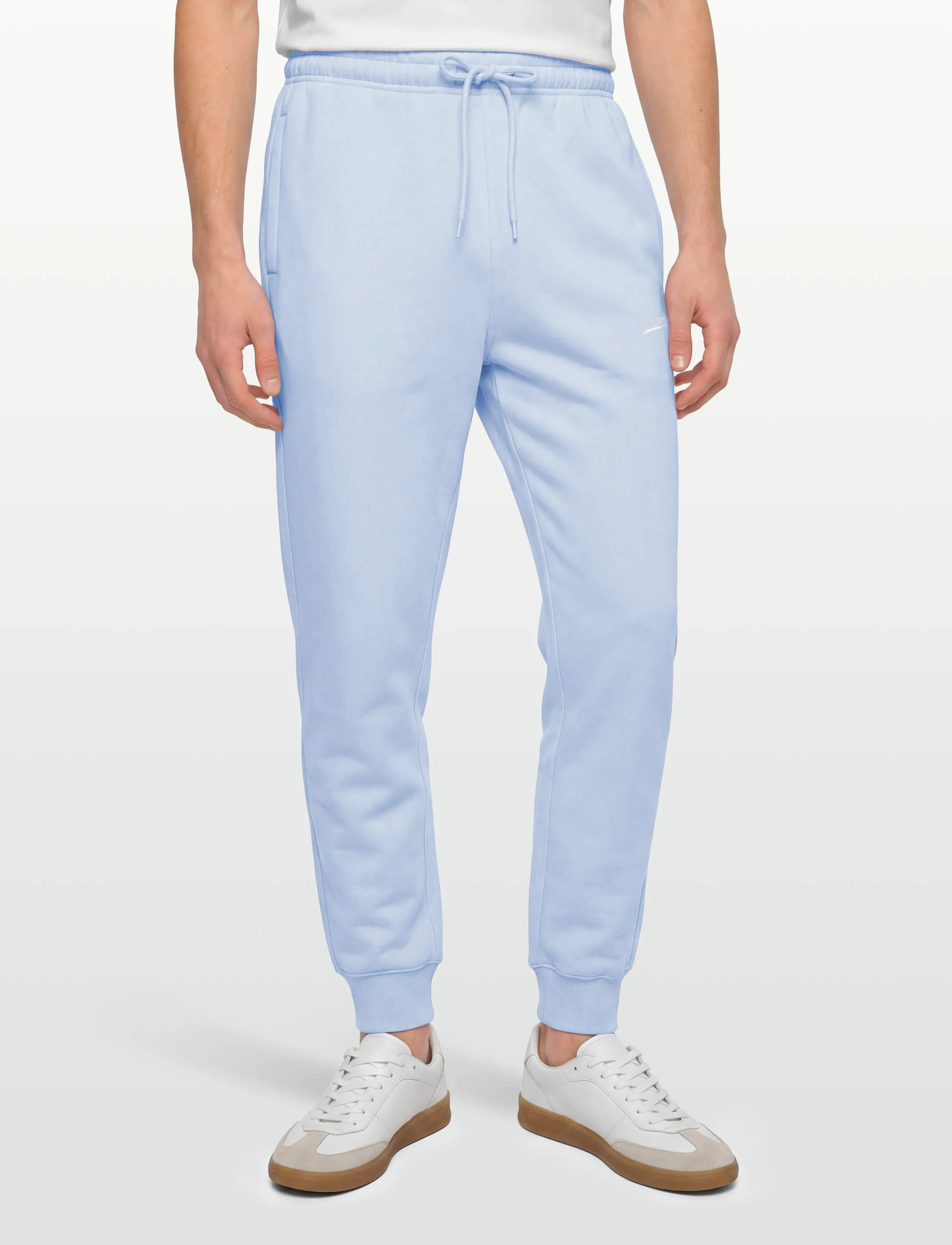 Nike - NIKE CLUB JOGGER - pants - hydrogen blue/hydrogen blue/wh - 3