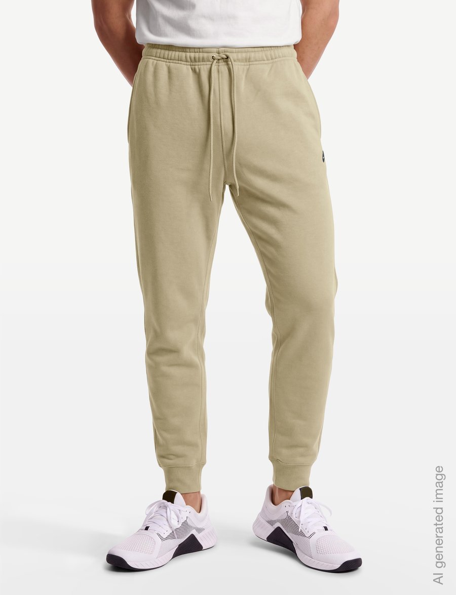 Nike - M NK CLUB BB JOGGER - sweatpants - parachute beige/parachute beig - 3