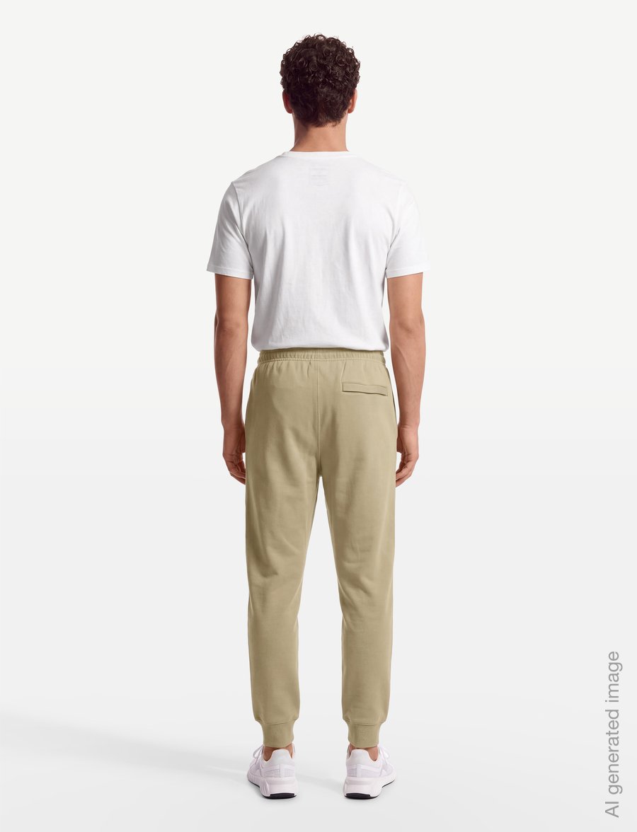 Nike - M NK CLUB BB JOGGER - sweatpants - parachute beige/parachute beig - 4