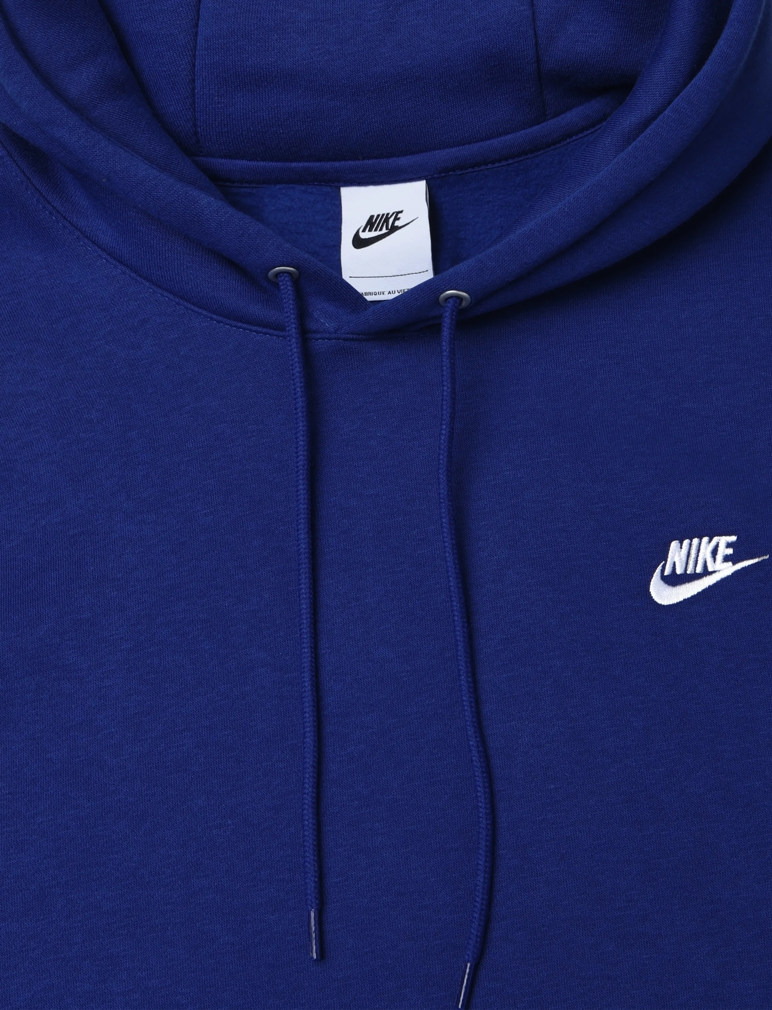 Nike - M NK CLUB BB PO HOODIE - huvtröjor - deep royal blue/deep royal blu - 2