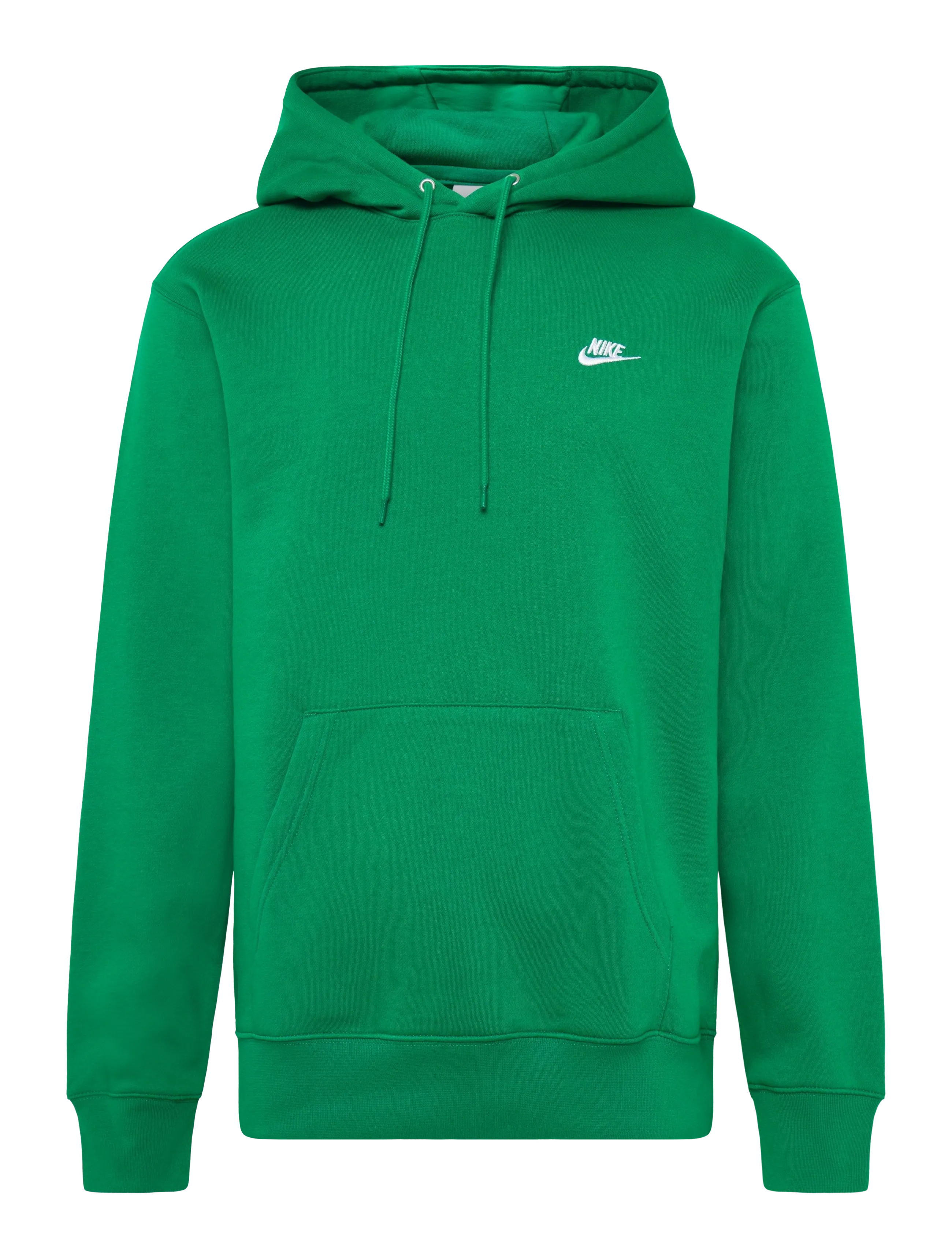 Nike M NK CLUB BB PO HOODIE - Kleidung - MALACHITE/MALACHITE/WHITE / green