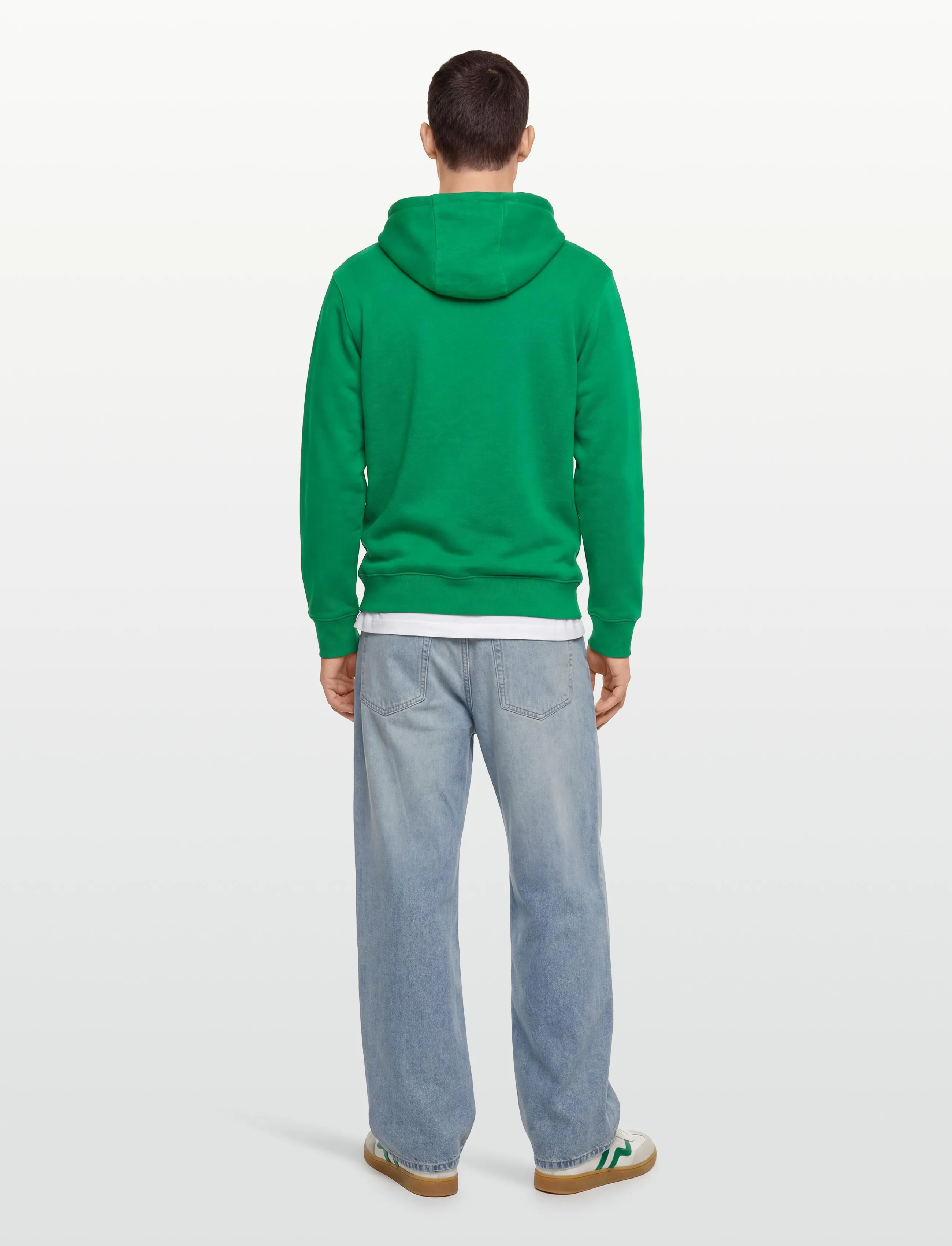 Nike - NIKE CLUB HOODIE - sweatshirts - malachite/malachite/white - 3