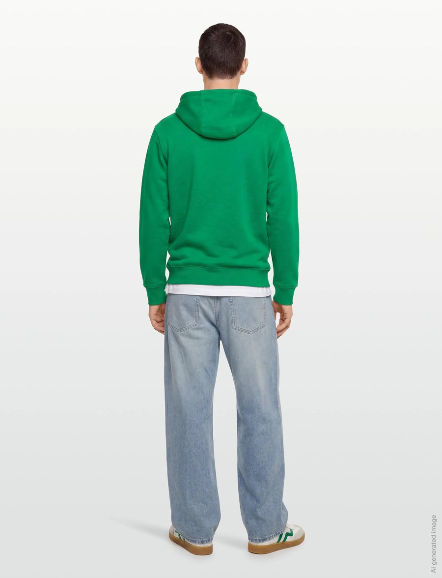 Nike - NIKE CLUB HOODIE - sweatshirts - malachite/malachite/white - 3