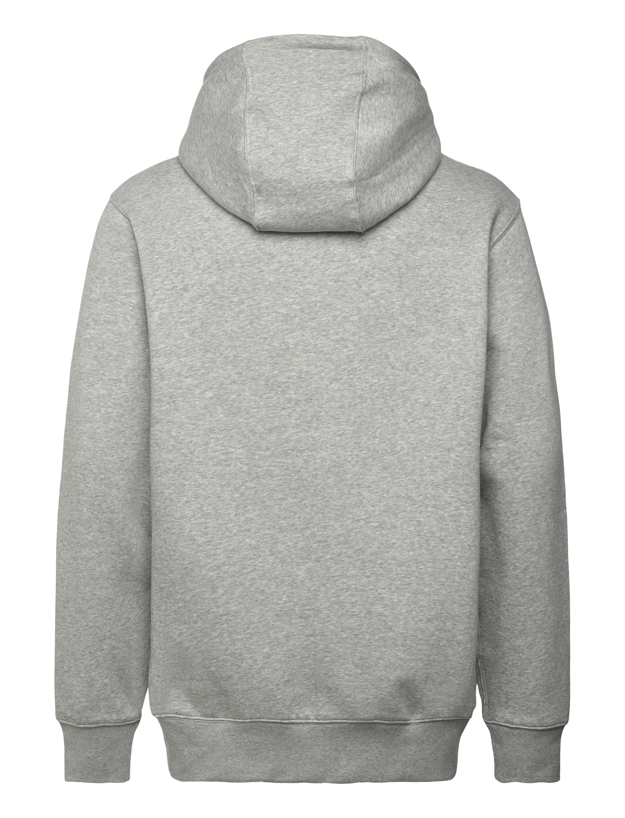 Nike - M NK CLUB BB PO HOODIE - sweatshirts - dk grey heather/lt smoke grey/ - 1