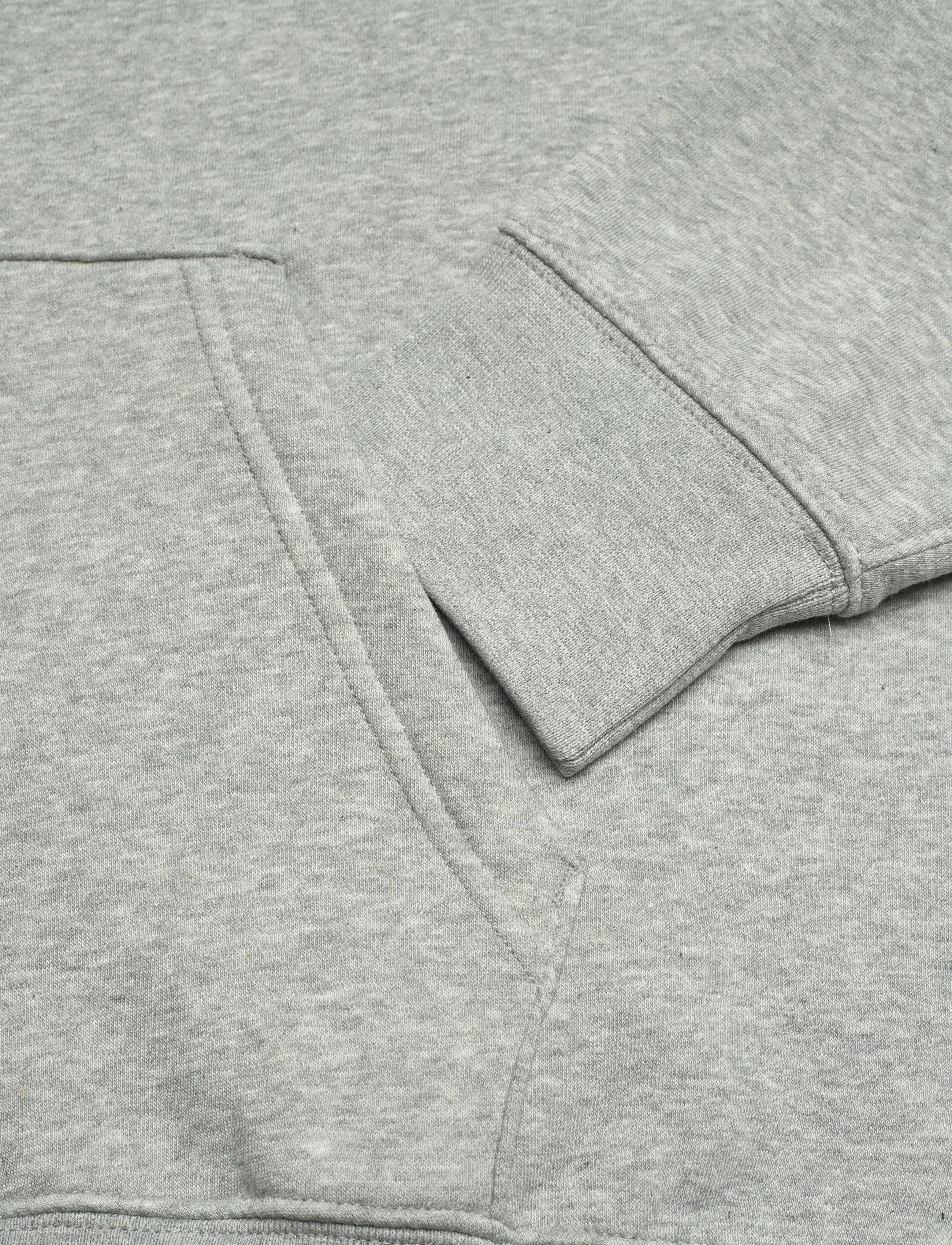Nike - M NK CLUB BB PO HOODIE - sweatshirts - dk grey heather/lt smoke grey/ - 3