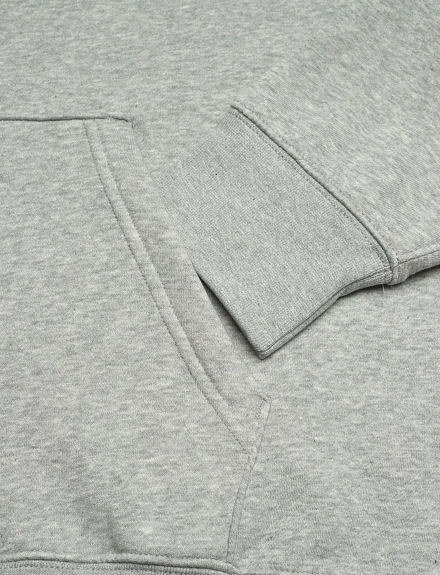 Nike - M NK CLUB BB PO HOODIE - sweatshirts - dk grey heather/lt smoke grey/ - 3