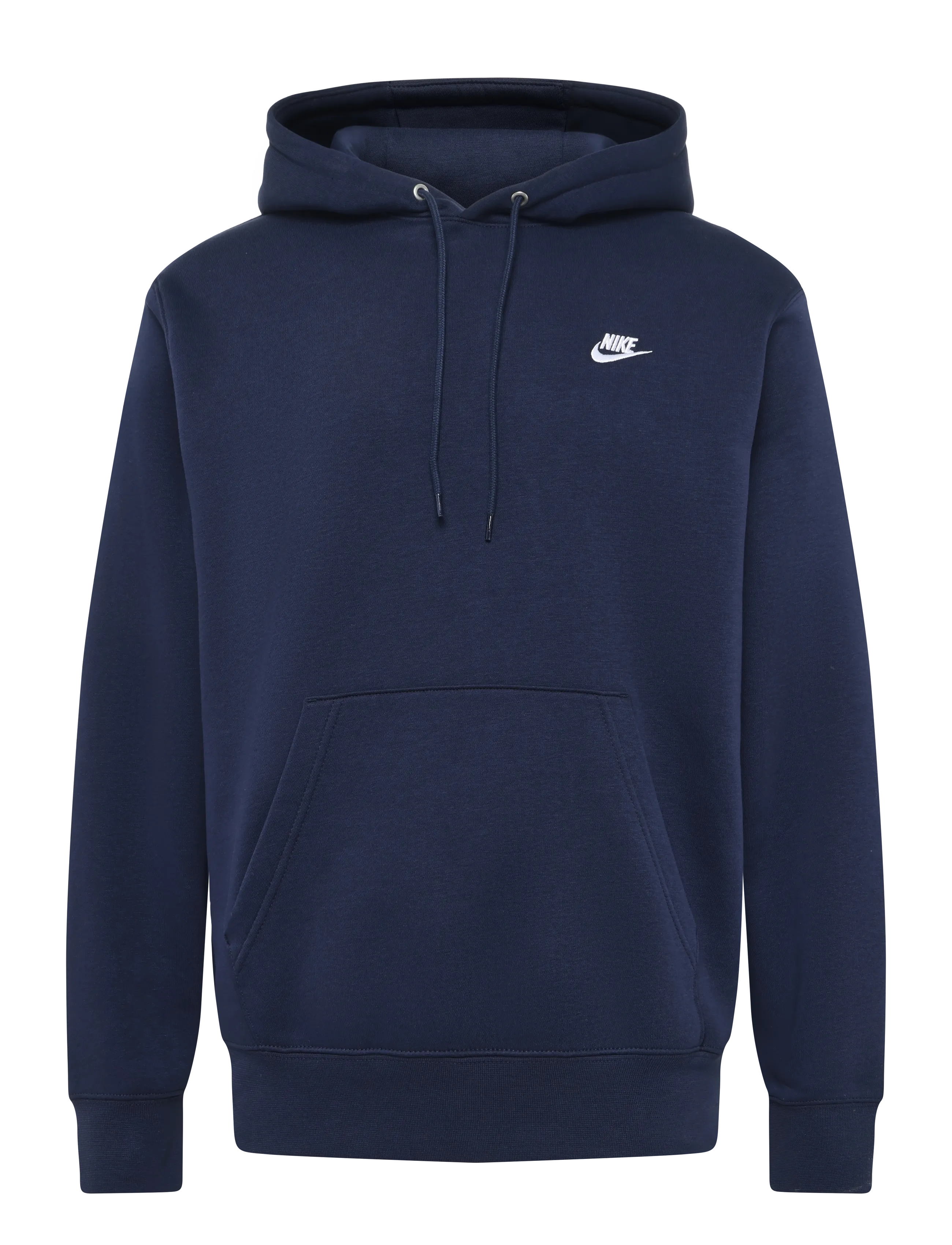 Nike NIKE CLUB HOODIE - Streetstyle - OBSIDIAN/OBSIDIAN/WHITE / navy
