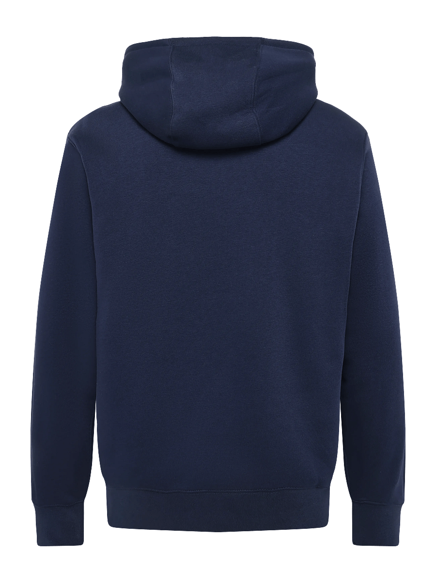 Nike - NIKE CLUB HOODIE - overdele - obsidian/obsidian/white - 1