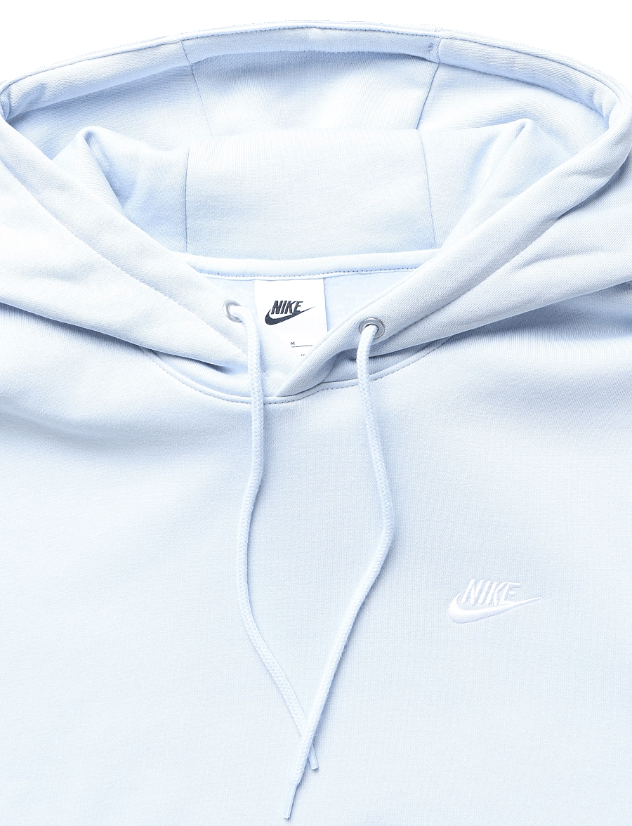 Nike - M NK CLUB BB PO HOODIE - overdele - hydrogen blue/hydrogen blue/wh - 5