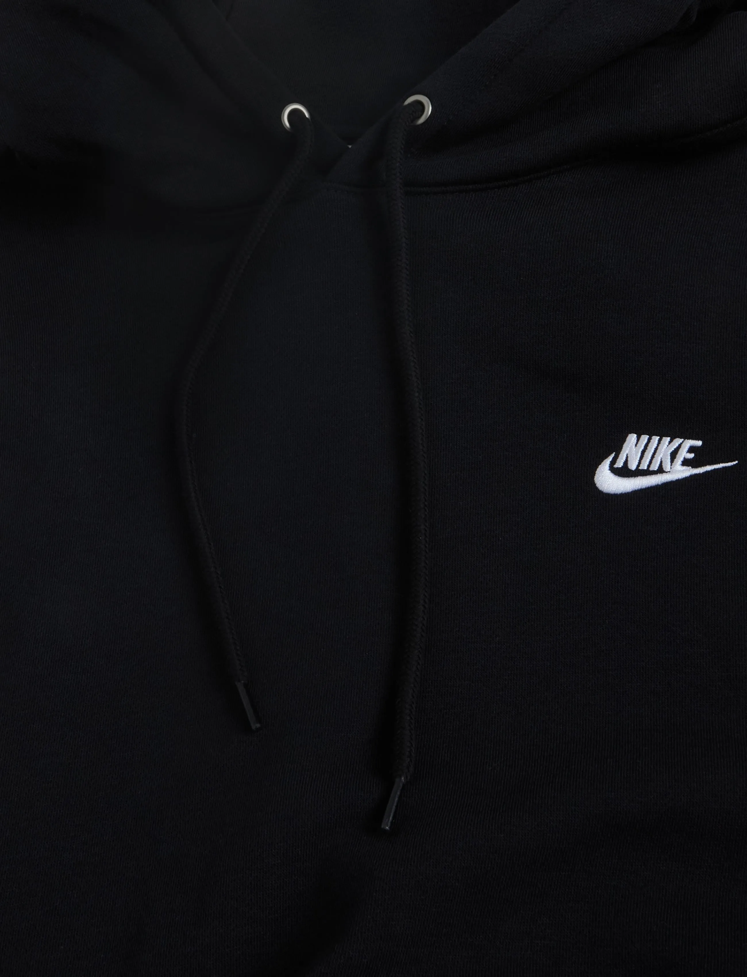 Nike - M NK CLUB BB PO HOODIE - kapuutsiga dressipluusid - black/black/white - 2