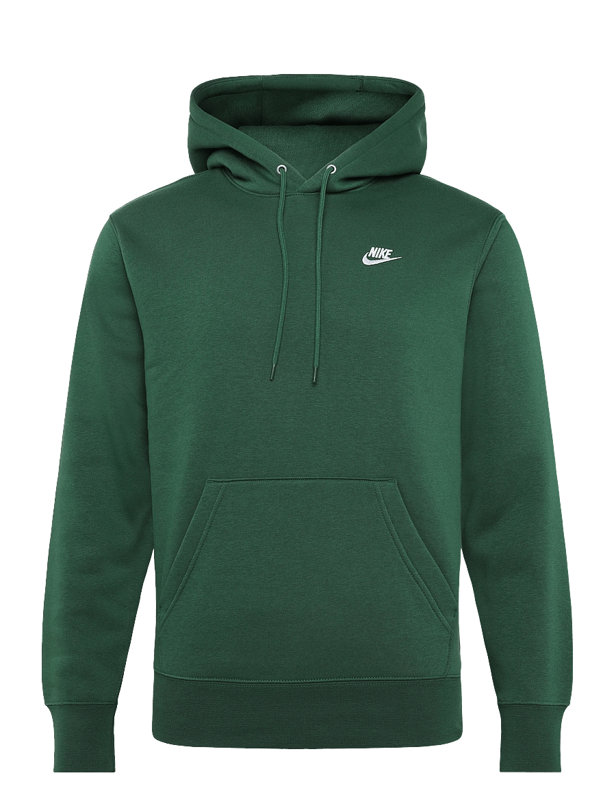 Nike - M NK CLUB BB PO HOODIE - huvtröjor - fir/fir/white - 0