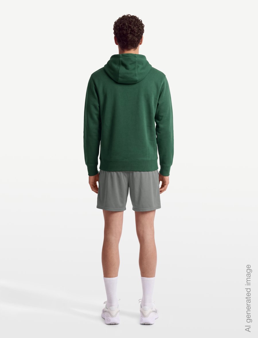 Nike - M NK CLUB BB PO HOODIE - sweatshirts - fir/fir/white - 4