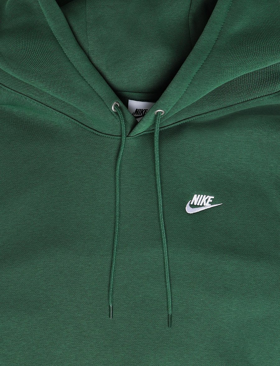 Nike - M NK CLUB BB PO HOODIE - huvtröjor - fir/fir/white - 2