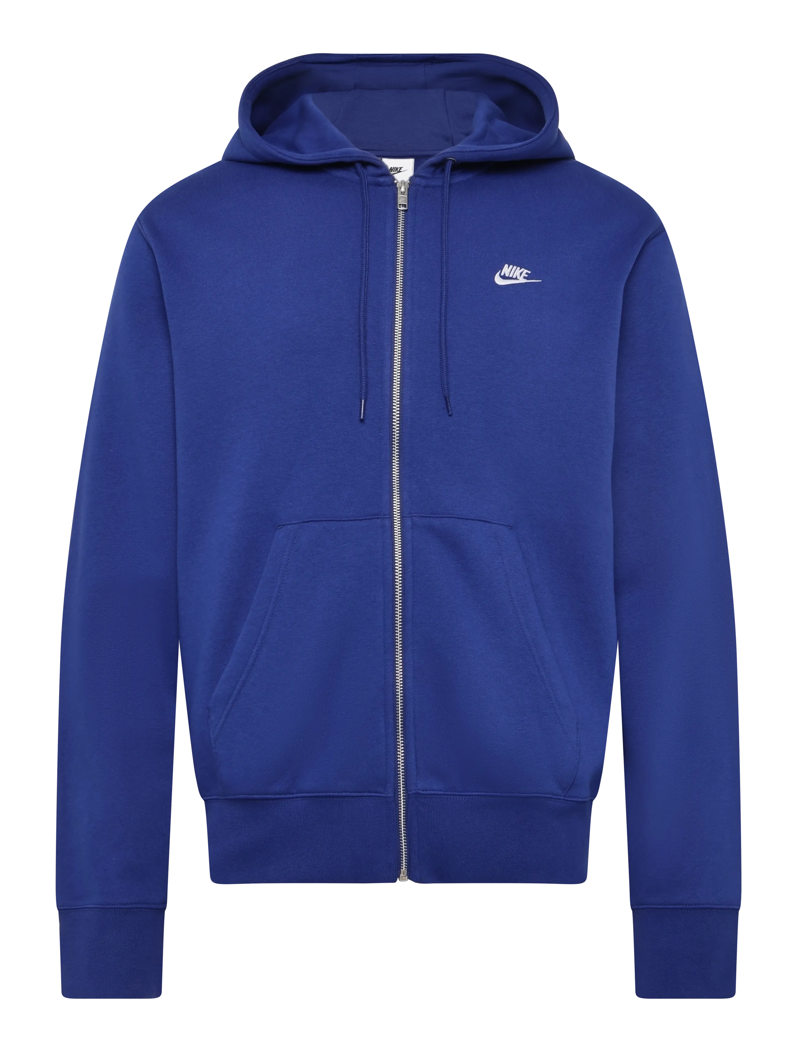 Nike Nike Club Full Zip Hoodie - Sporta džemperi - DEEP ROYAL BLUE/DEEP ROYAL BLU / blue