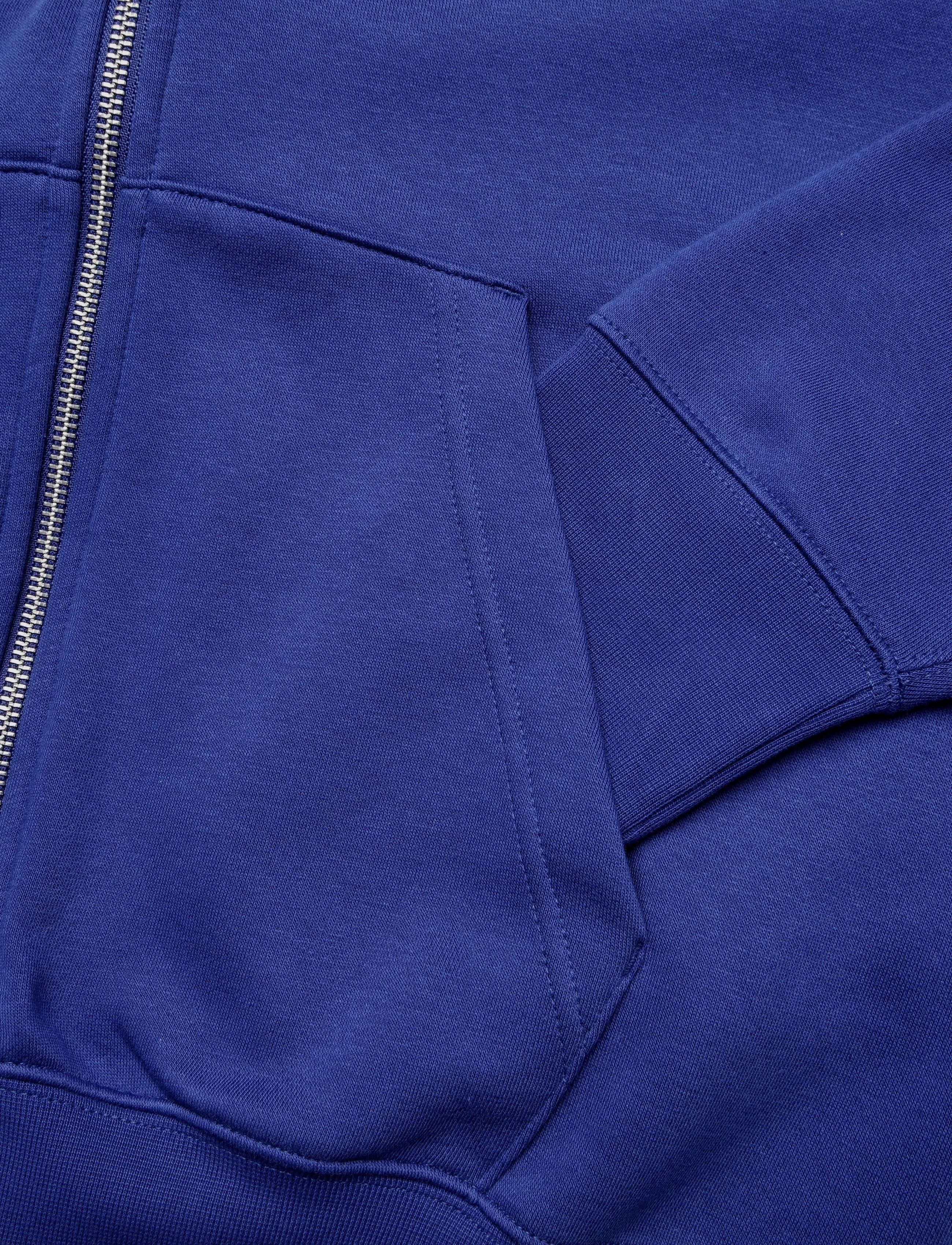 Nike - Nike Club Full Zip Hoodie - kapuutsiga dressipluusid - deep royal blue/deep royal blu - 3