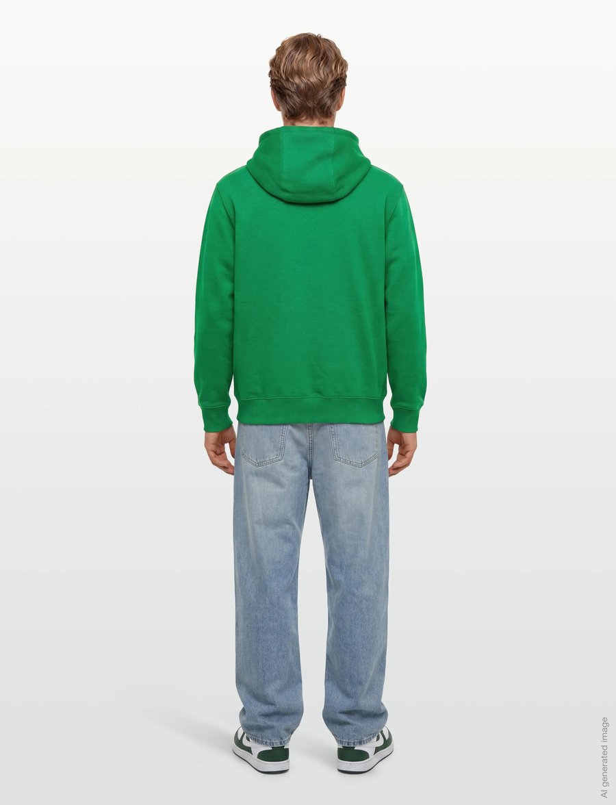 Nike - Nike Club Full Zip Hoodie - overdele - malachite/malachite/white - 4