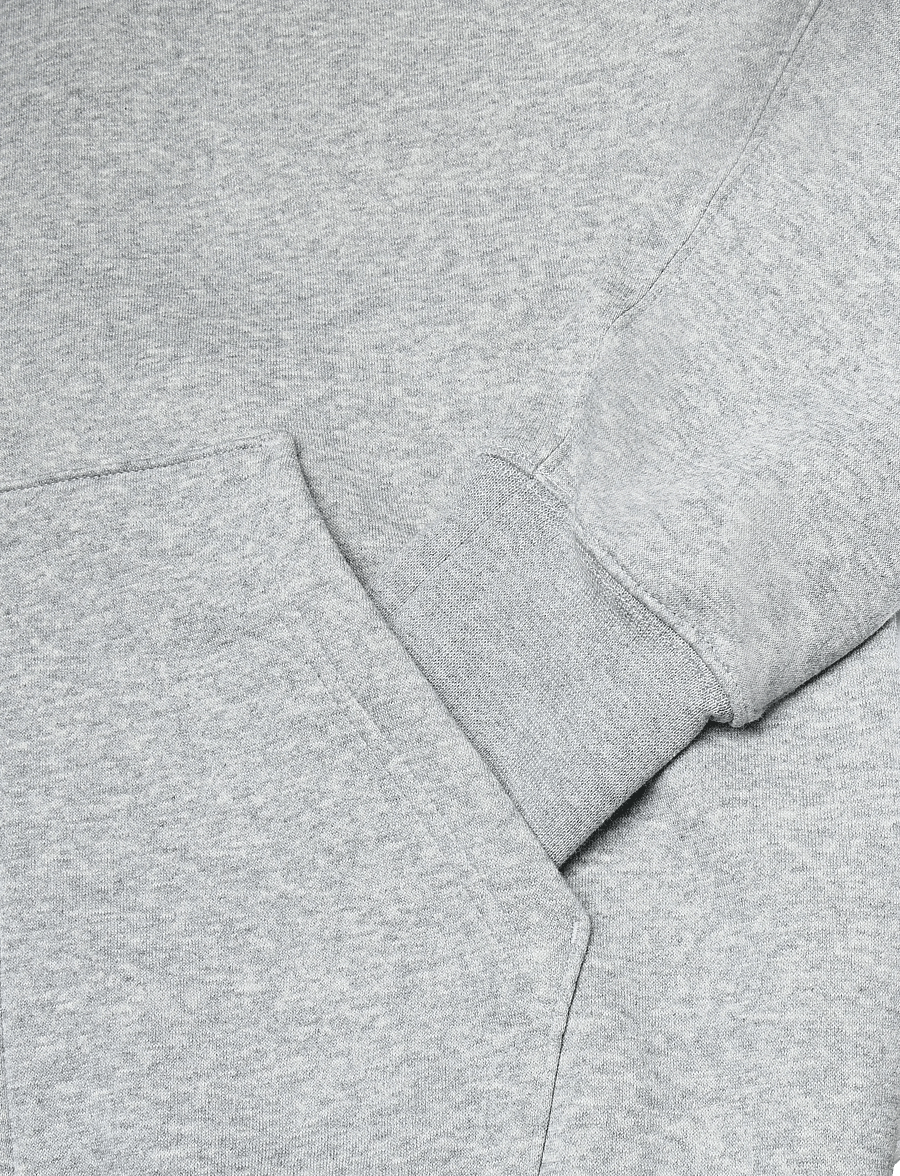 Nike - Nike Club Full Zip Hoodie - overdele - dk grey heather/lt smoke grey/ - 3