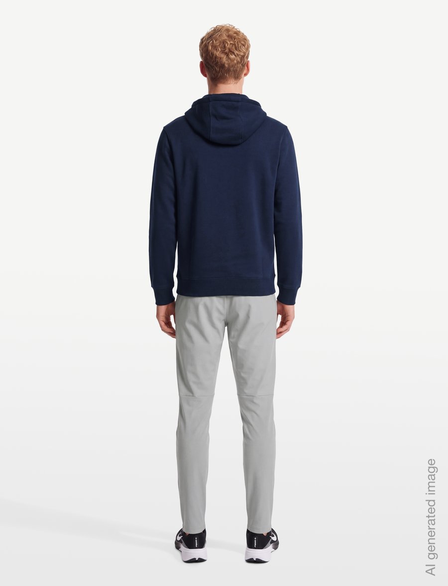 Nike - Nike Club Full Zip Hoodie - huvtröjor - obsidian/obsidian/white - 4