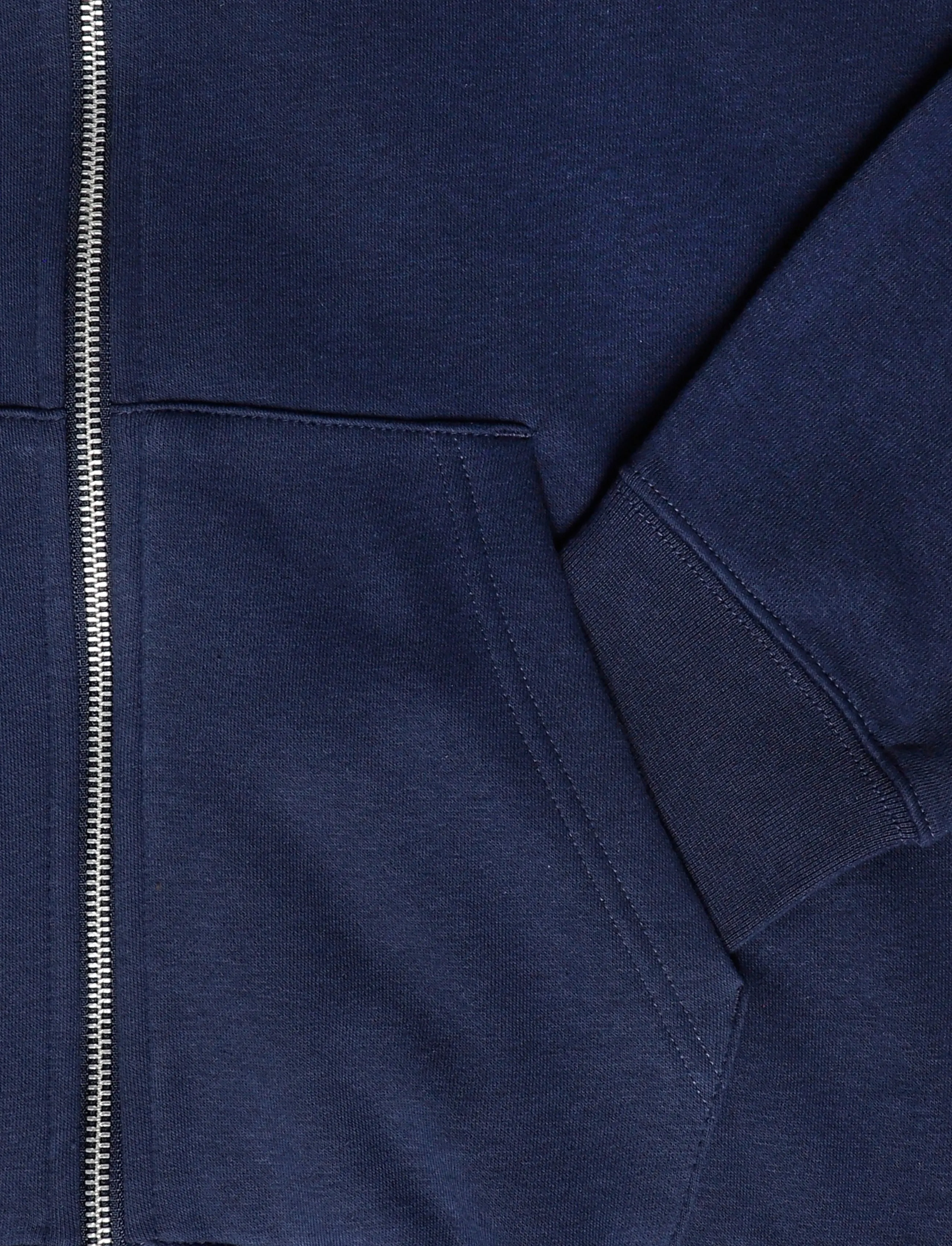 Nike - Nike Club Full Zip Hoodie - kapuutsiga dressipluusid - obsidian/obsidian/white - 3