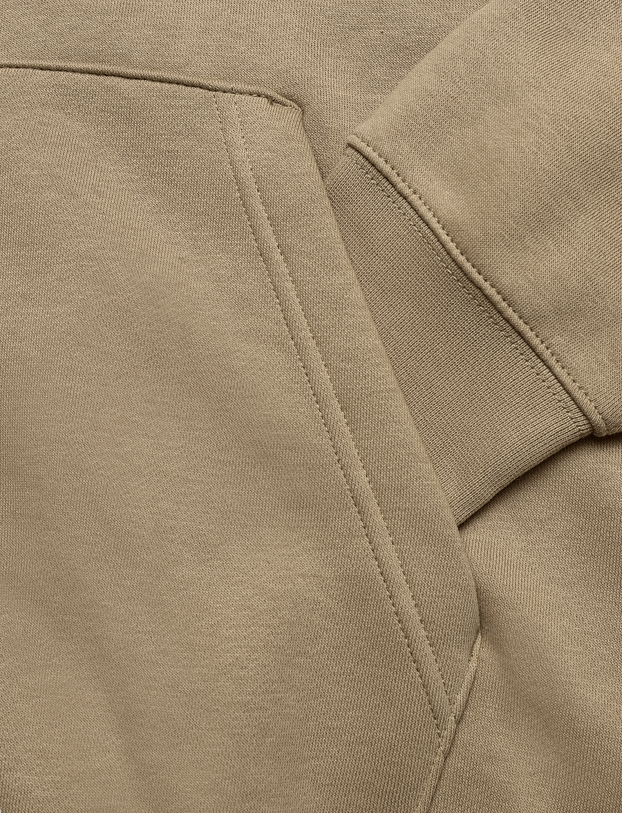 Nike - Nike Club Full Zip Hoodie - overdele - parachute beige/parachute beig - 3