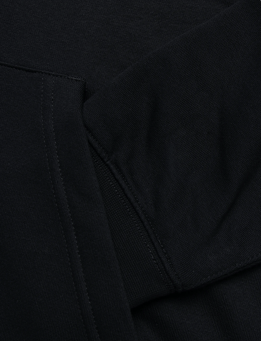 Nike - Nike Club Full Zip Hoodie - overdele - black/black/white - 3