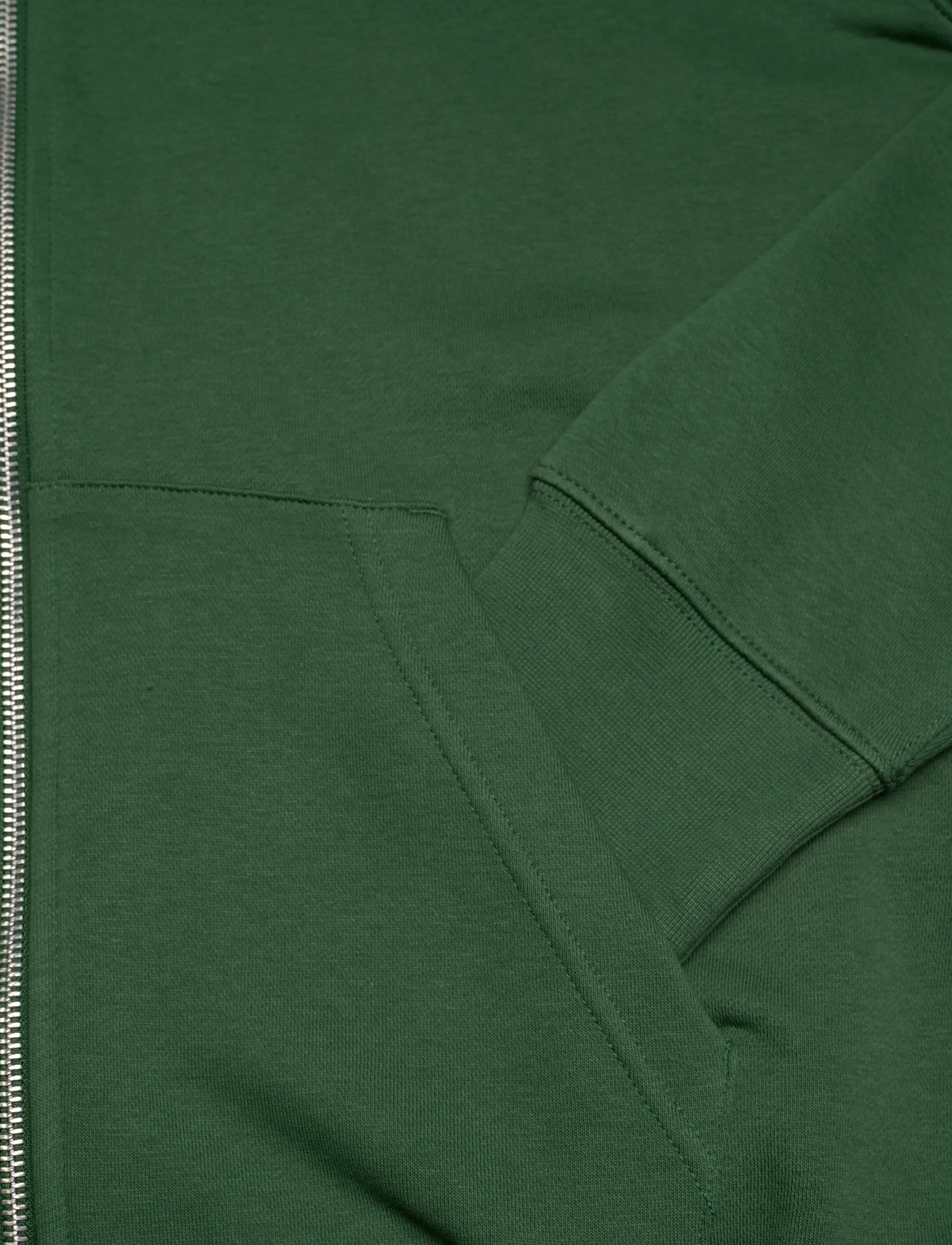 Nike - Nike Club Full Zip Hoodie - kapuutsiga dressipluusid - fir/fir/white - 3