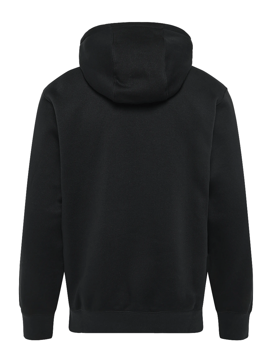 Nike - NIKE CLUB LOGO HOODIE - viršutinės dalies drabužiai - black/black/white - 2
