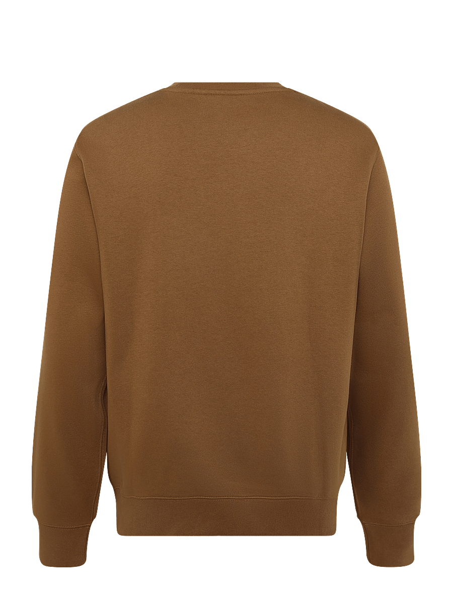 Nike - M NK CLUB BB CREW - oberteile - ale brown/white - 1