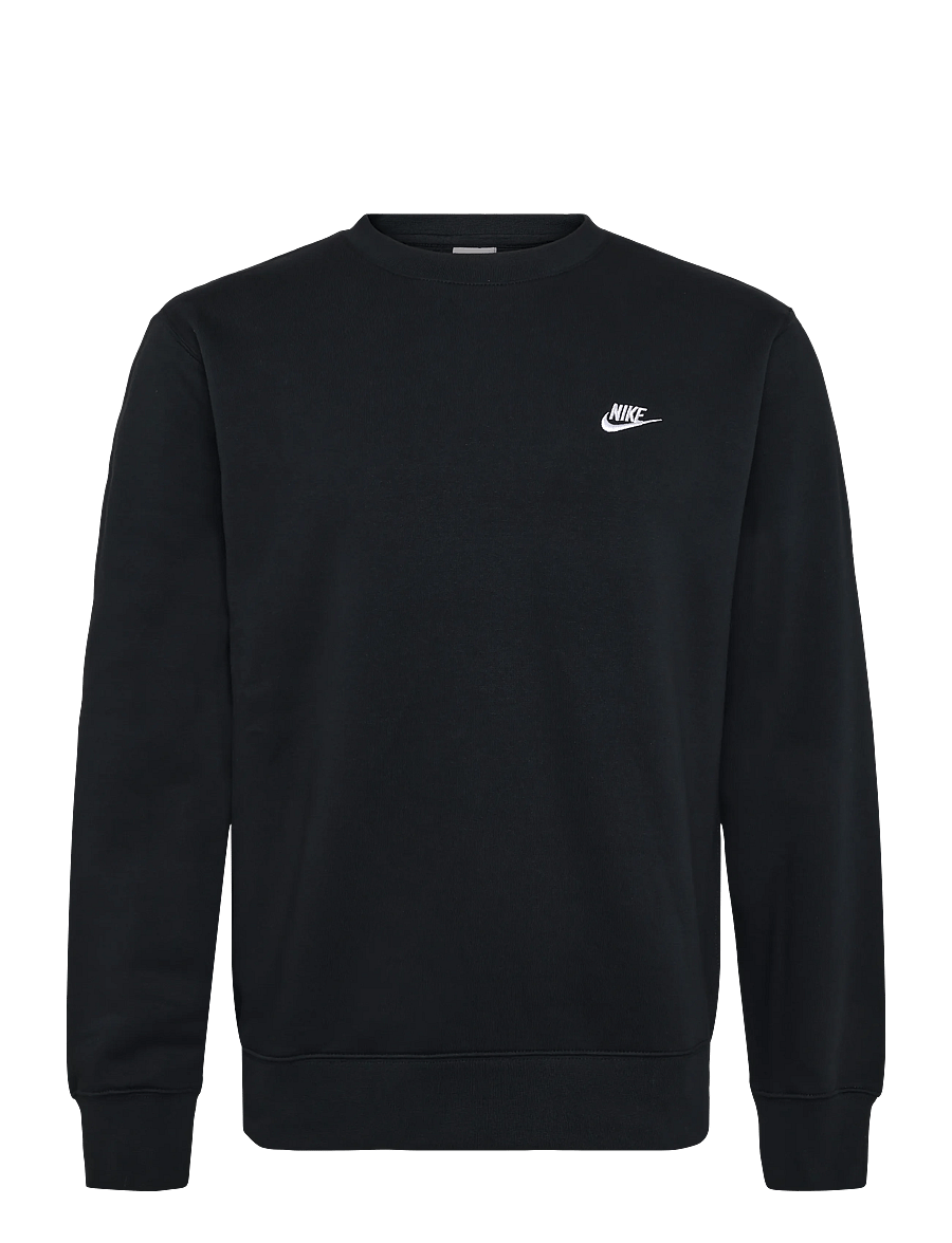 Nike - M NK CLUB BB CREW - alussärgid - black/white - 0