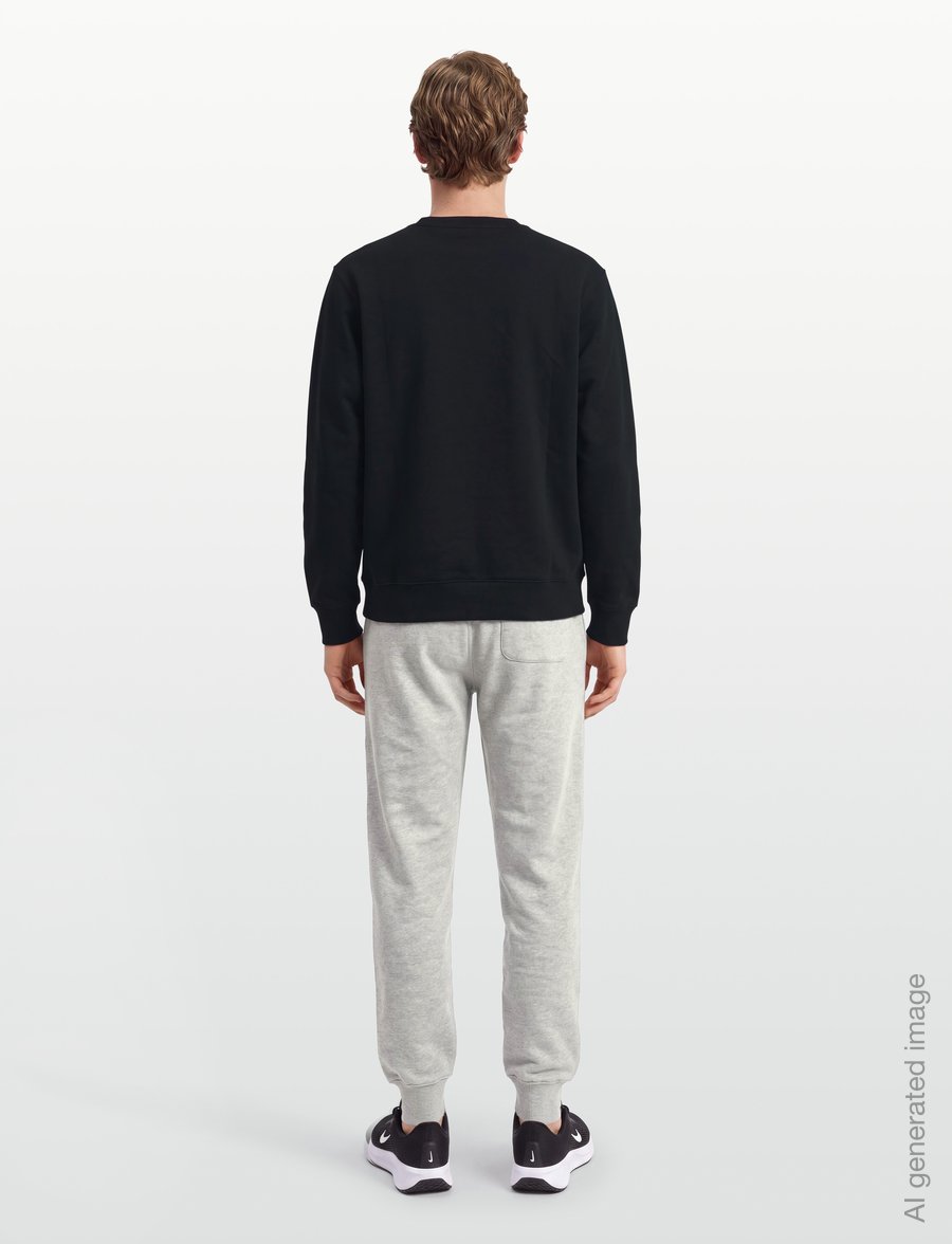 Nike - M NK CLUB BB CREW - oberteile - black/white - 4