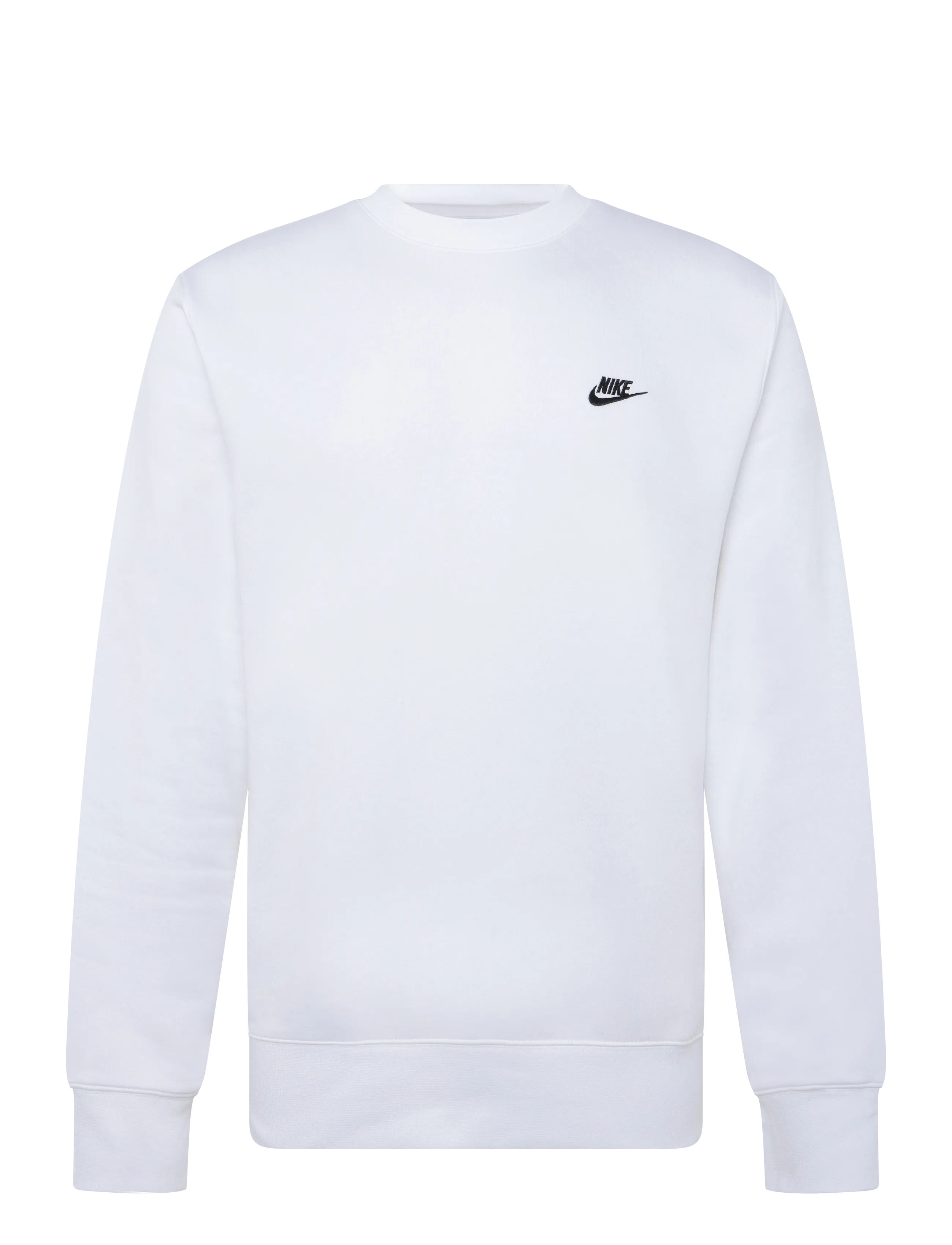 Nike M NK CLUB BB CREW - Streetstyle - WHITE/BLACK / white