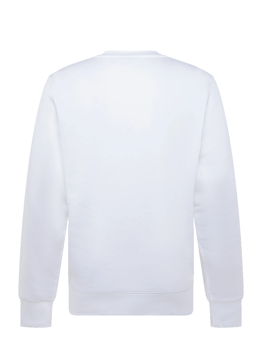Nike - M NK CLUB BB CREW - overdele - white/black - 1